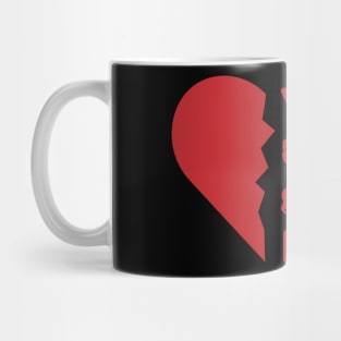 Valentines Day 2023 Left Second Half Of My Heart Where Are You Mug